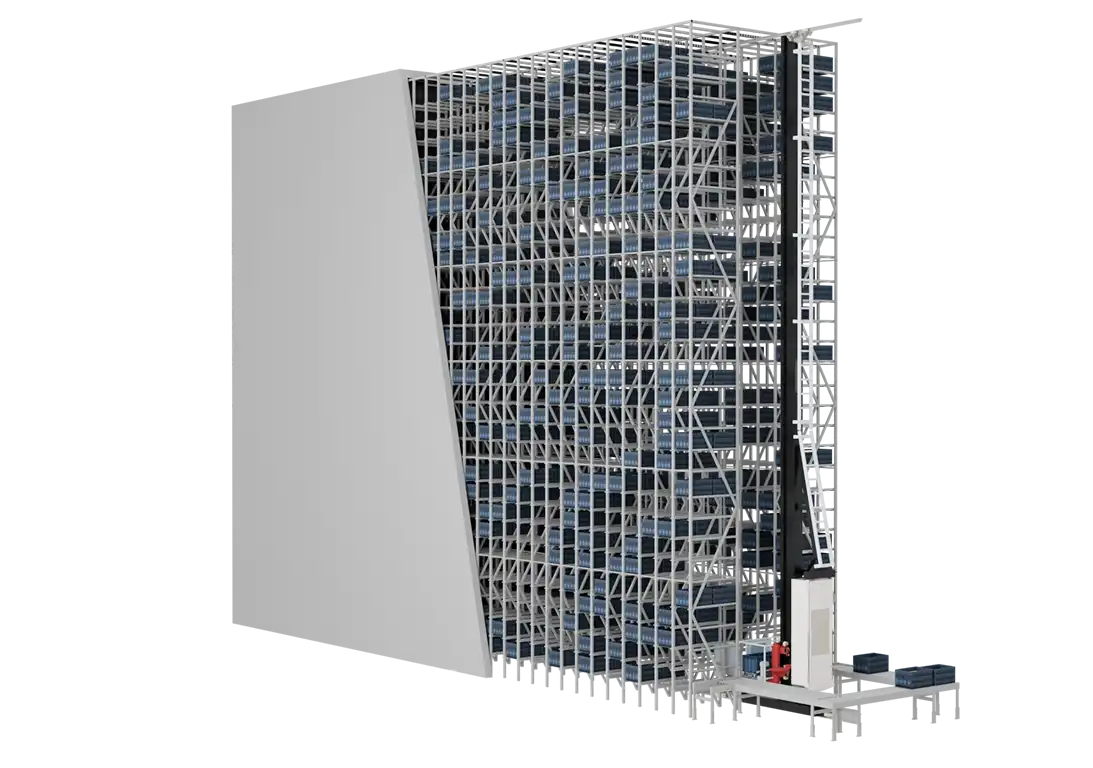 Previsualización Miniload 3D