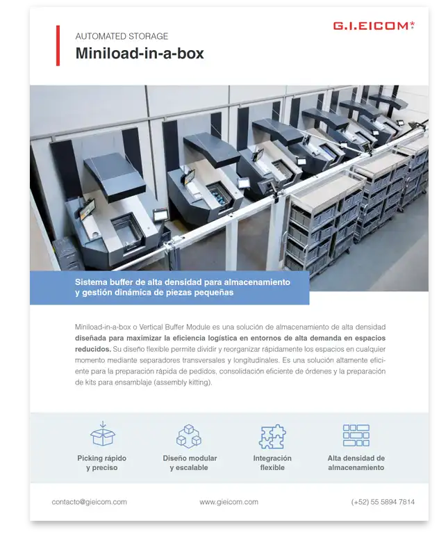 Folleto Vertical Buffer Module | GIEICOM