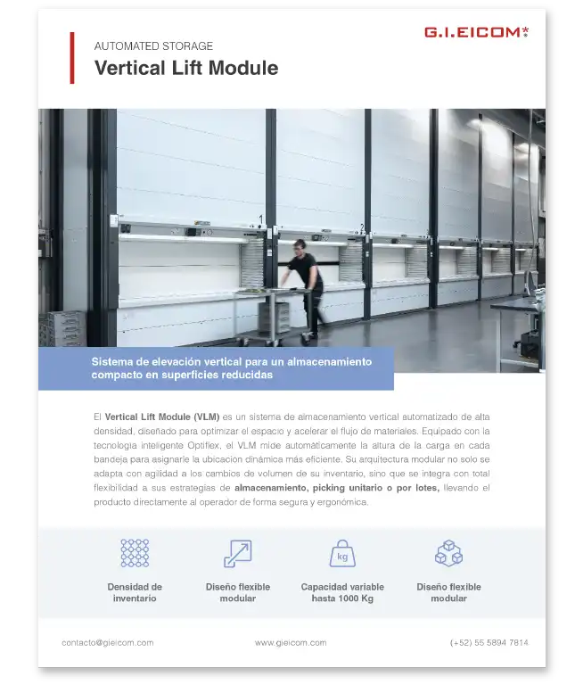 Folleto Vertical Lift Module GIEICOM